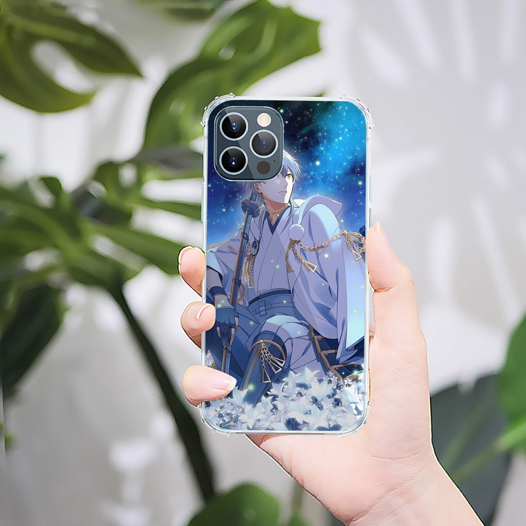 （画像用） 刀剣乱舞 Touken Ranbu 【iPhone 12シリーズ対応】透明スマホケース（クリアソフトケース）